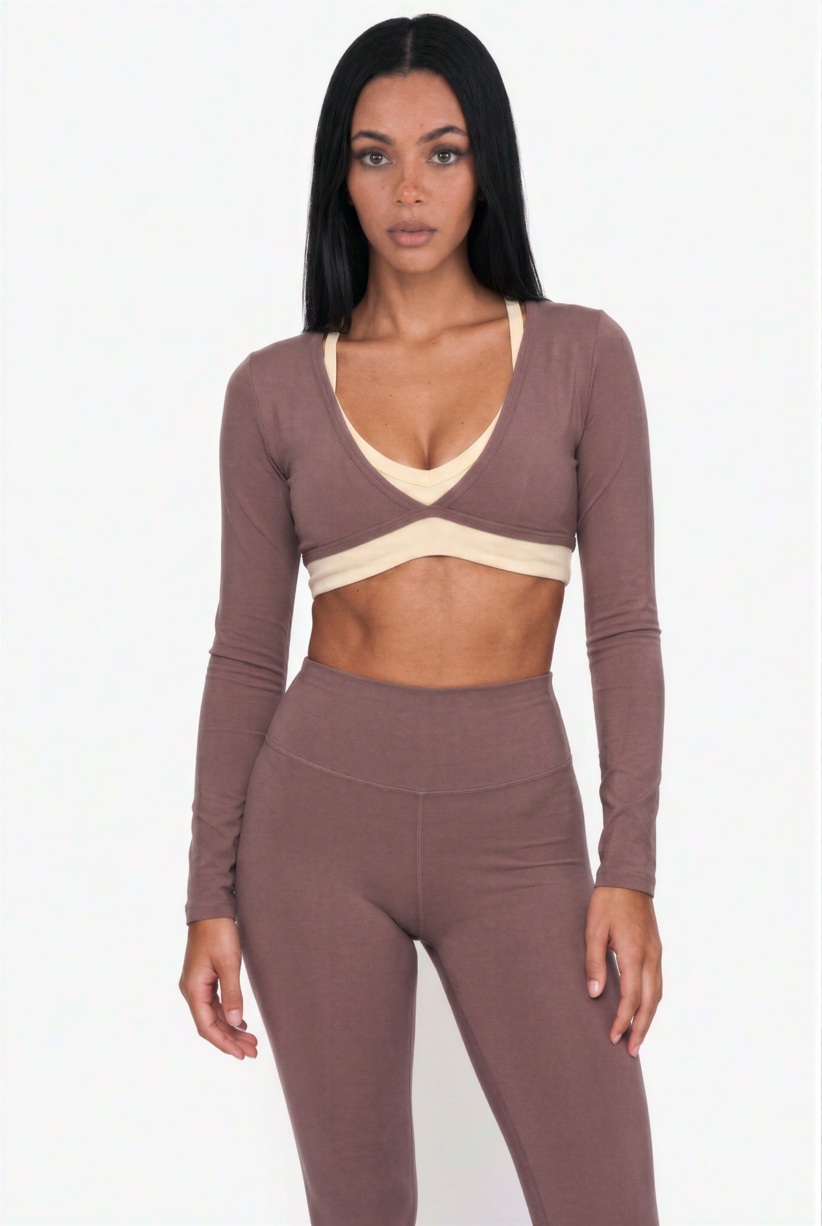 Layered V-Neck Active Set