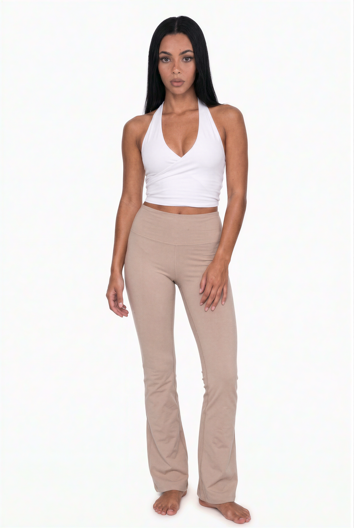 High Waist Flare Leggings