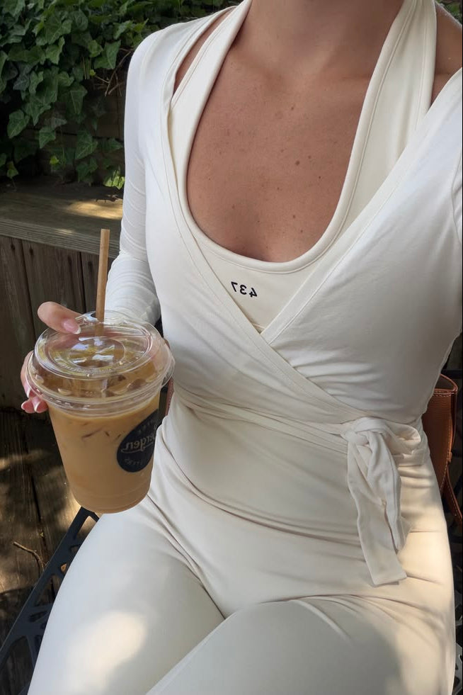 Soft Ballet Wrap Top